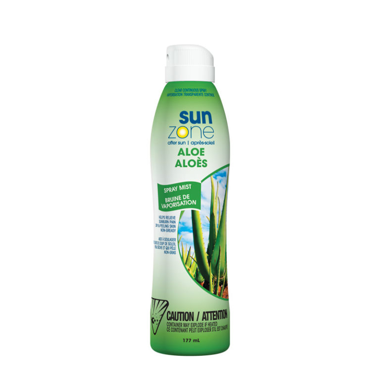 Aloe After Sun Clear Continuous Spray SunZone